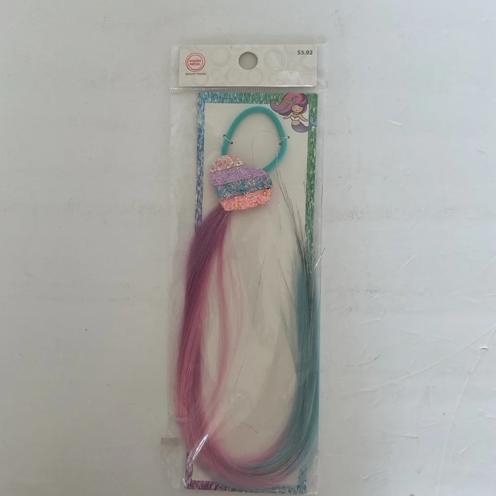 Wonder  Nation Unicorn Ponytail hair extension NWT